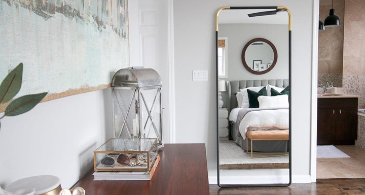 How to Secure Leaning Mirror on Dresser [3 Ways]